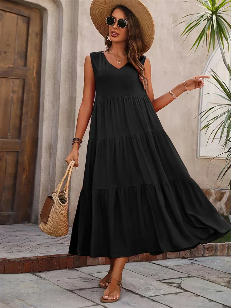 Solara™ Flowing Maxi Dress